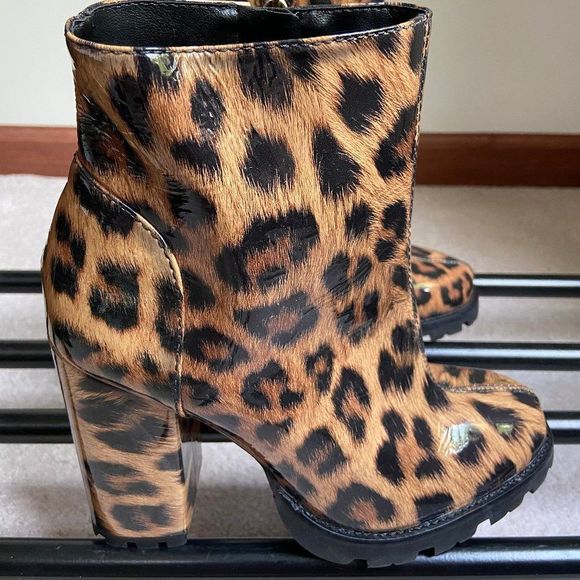 SCHUTZ Nandy Patent Leather Platfor Boots NEW NWOB - Picture 6 of 8